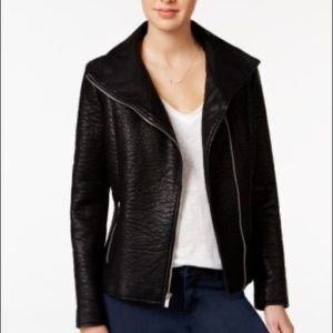 RACHEL | Rachel Roy Textured Faux Leather Moto